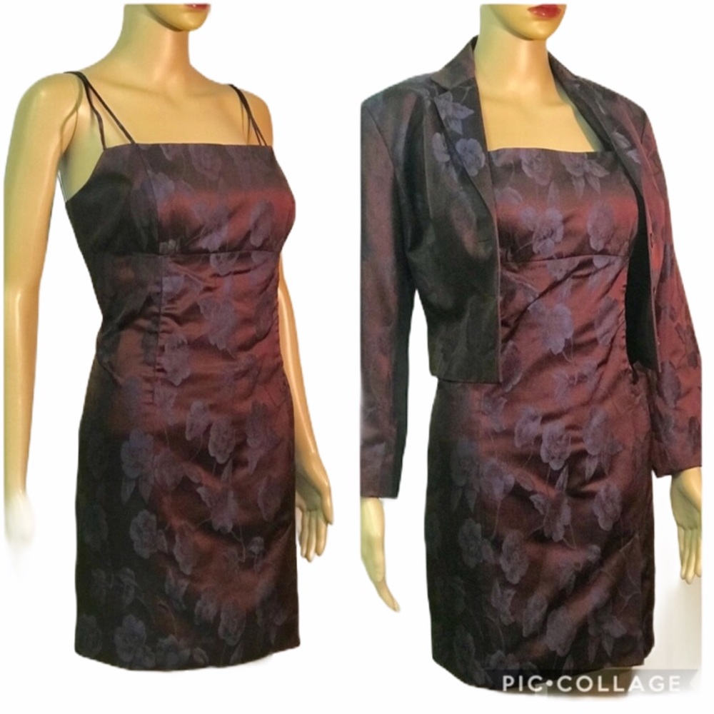 Infiniti Paris sheath dress w/jacket size 8